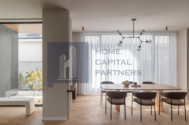 Pipera, casa minimalista, 6 camere,