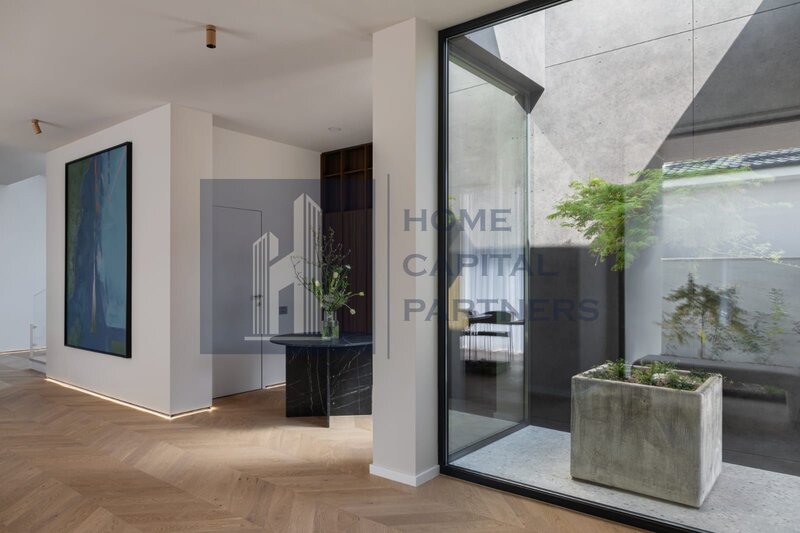 Pipera, casa minimalista, 6 camere,