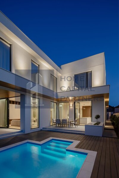 Pipera, casa minimalista, 6 camere,