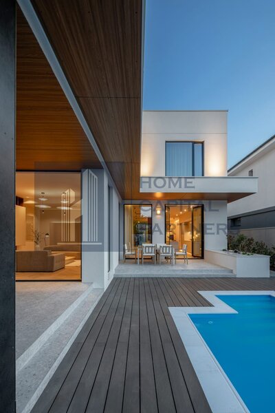 Pipera, casa minimalista, 6 camere,